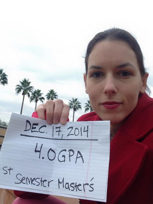 Rocking a 4.0....the discipline paid off!