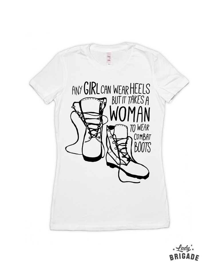 Lady Brigade t-shirt (image taken from their website)