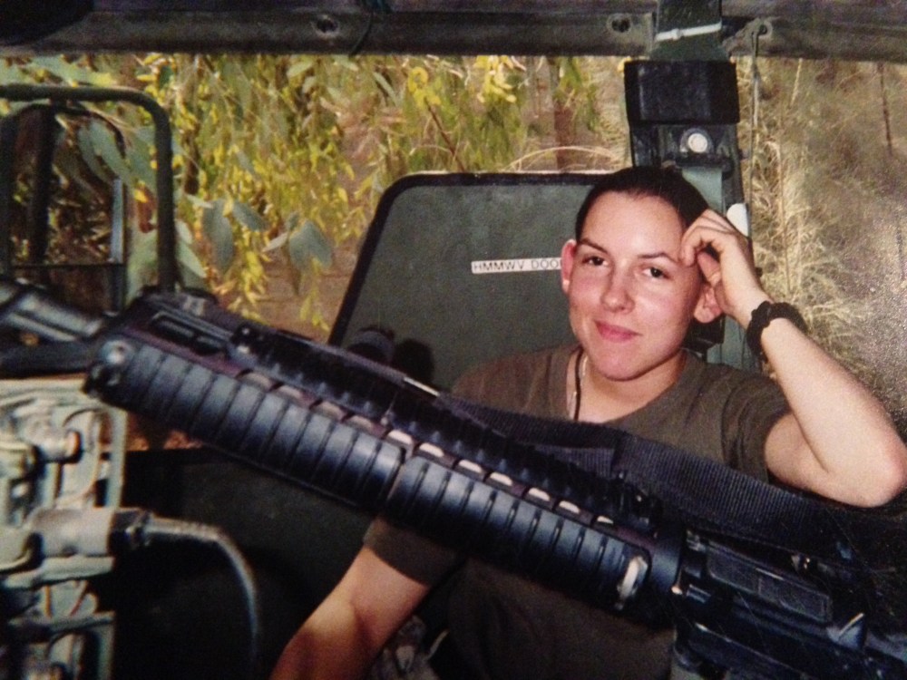 During my day trip to Camp Fallujah (2004)...I have very few photos of myself at Camp Blue Diamond (outside of Ramadi, Iraq).