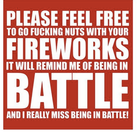 My husband found this image on Facebook on the 4th. Just a little true....